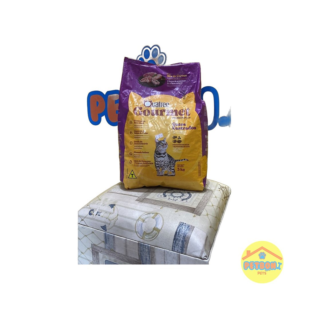 Golden Gatos Castrados - Frango 3,0 kg