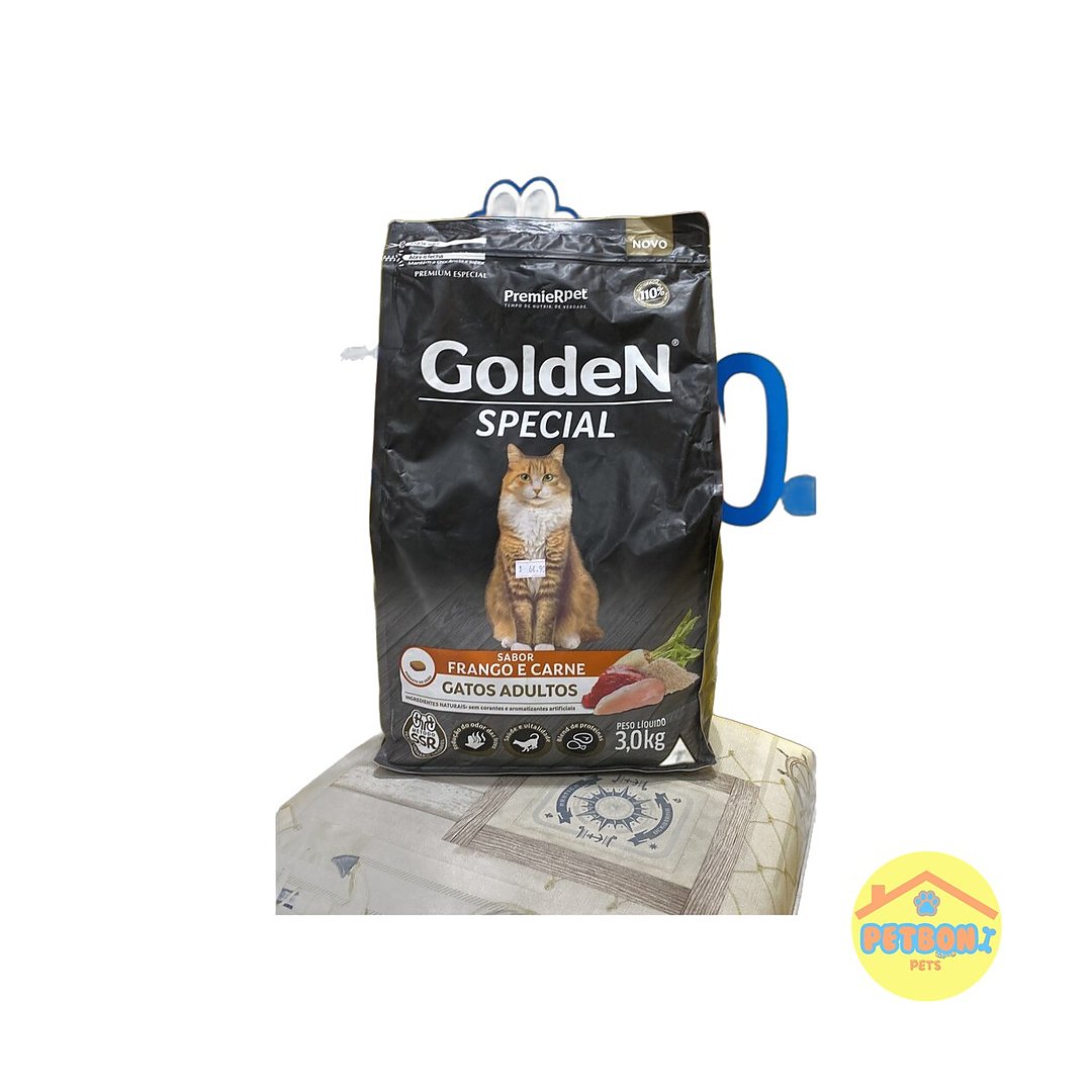 Golden Special Cães Adultos - Frango e Carne 15,0 kg
